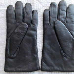 Wilson's Leather Rabbit Fur Lined Black Gloves XL